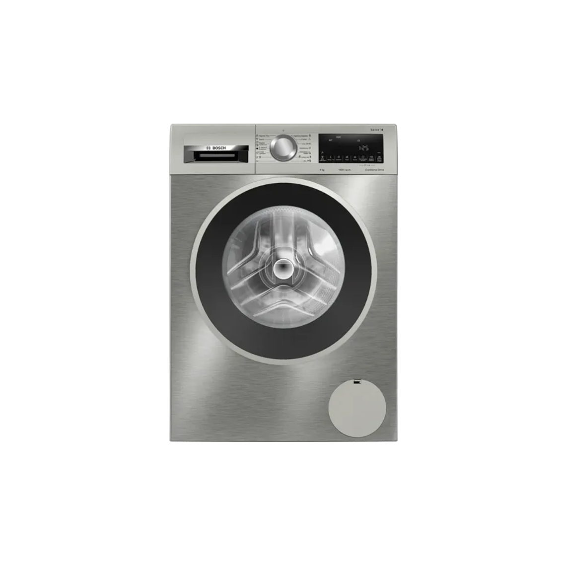 Serie 6 Lavadora de carga frontal 9 kg 1400 r.p.m., Acero inoxidable 1