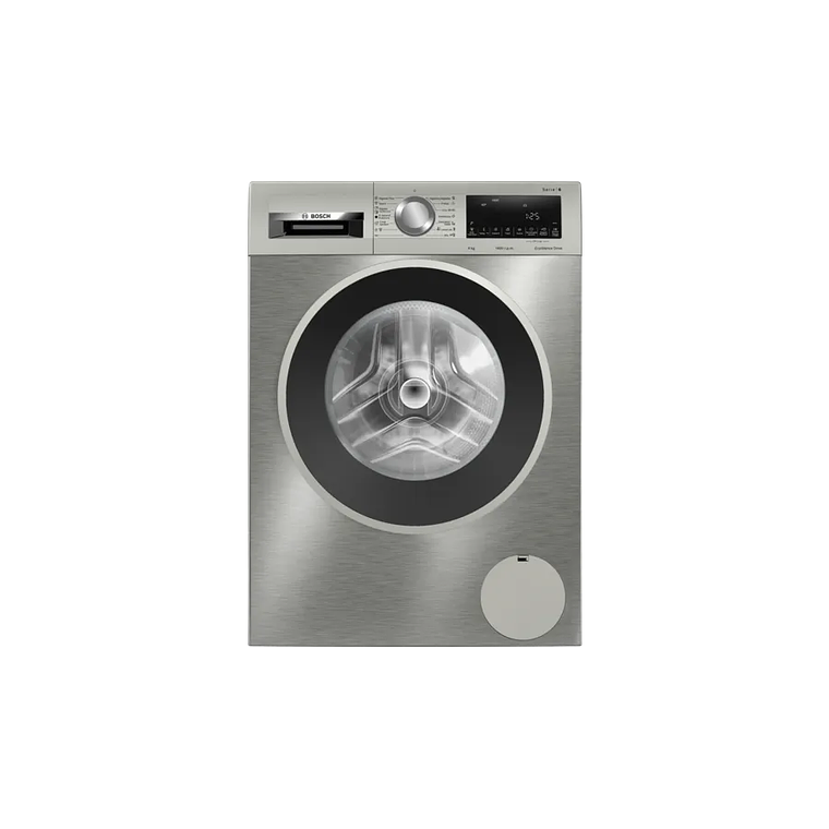 Serie 6 Lavadora de carga frontal 9 kg 1400 r.p.m., Acero inoxidable 1