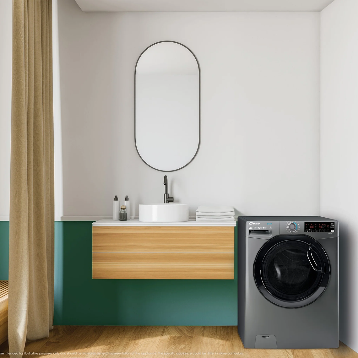 Lava/secadora 10/7 con wifi CSWS3107TW 3