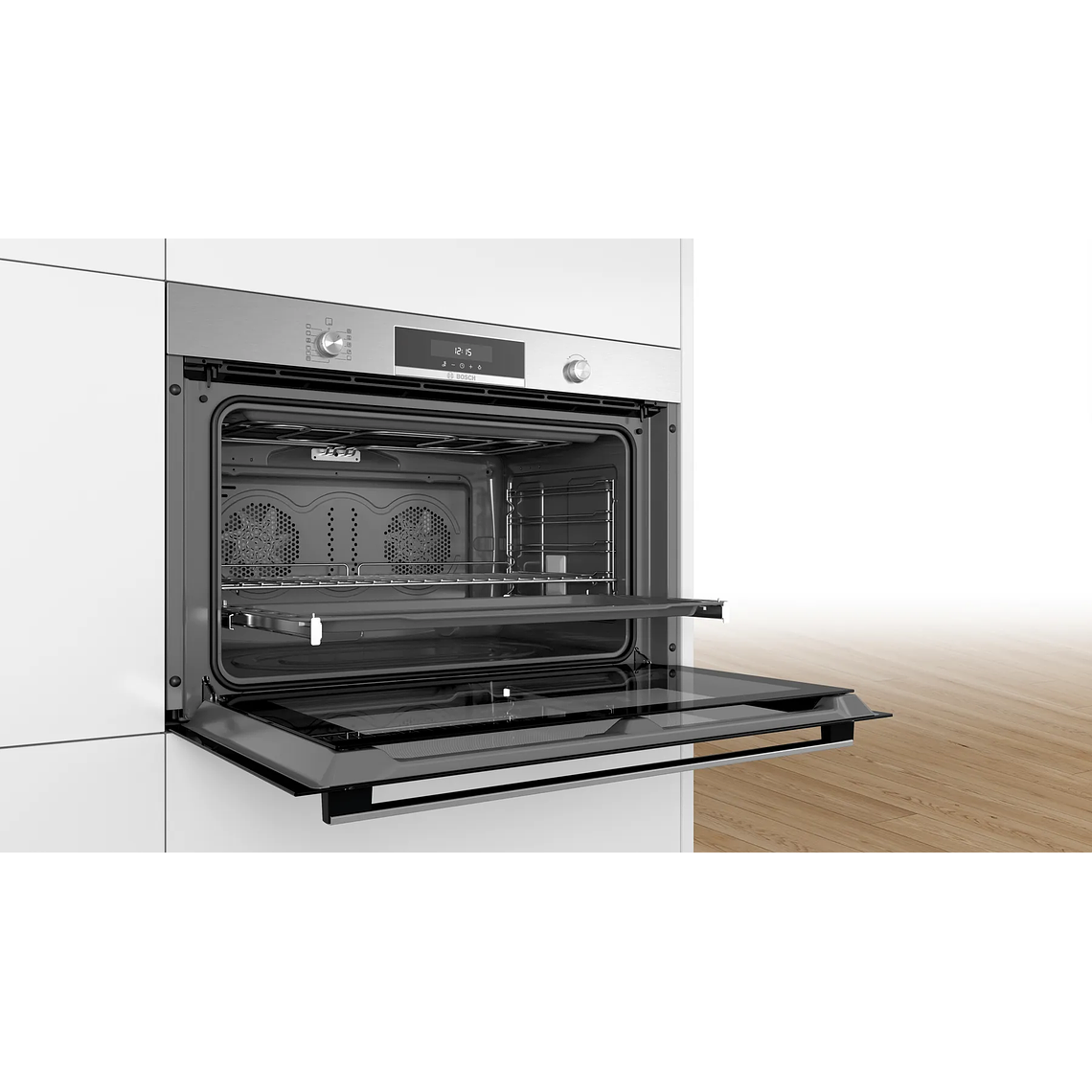 Serie 6 Horno 90 x 60 cm Acero inoxidable función Pizza  4