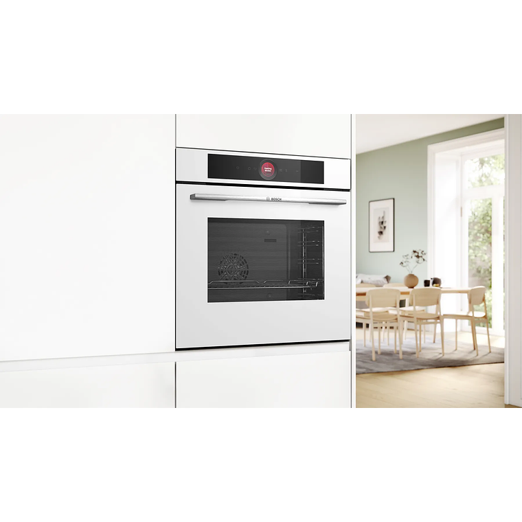 Serie 8 Horno 60 x 60 cm Blanco Vapor y función Air Fryer 6