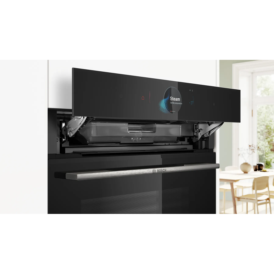 Serie 8 Horno con vapor 60 x 60 cm Negro función Air Fryer 5