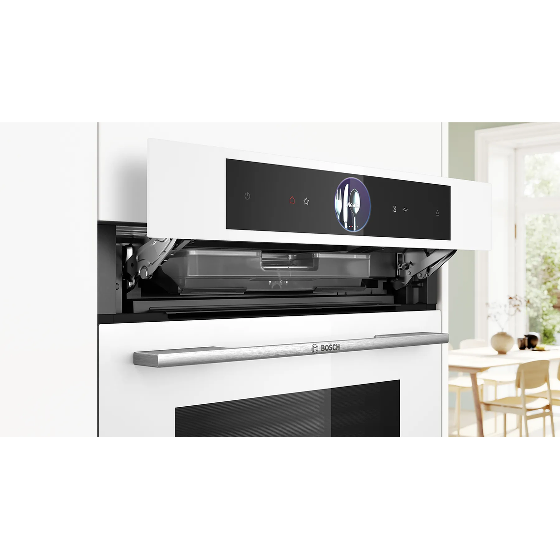 Serie 8 Horno con vapor 60 x 60 cm Blanco 5