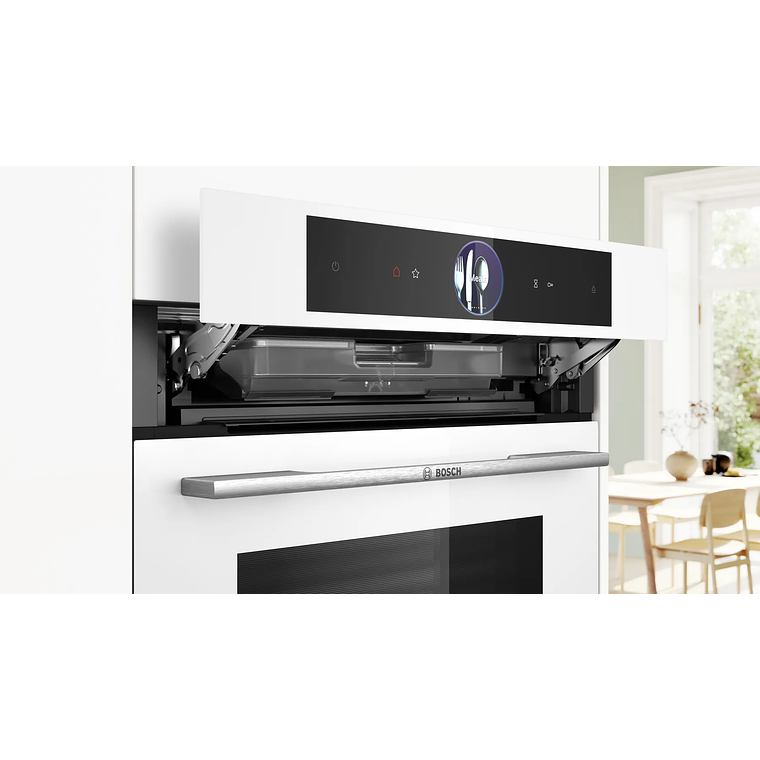 Serie 8 Horno con vapor 60 x 60 cm Blanco 5