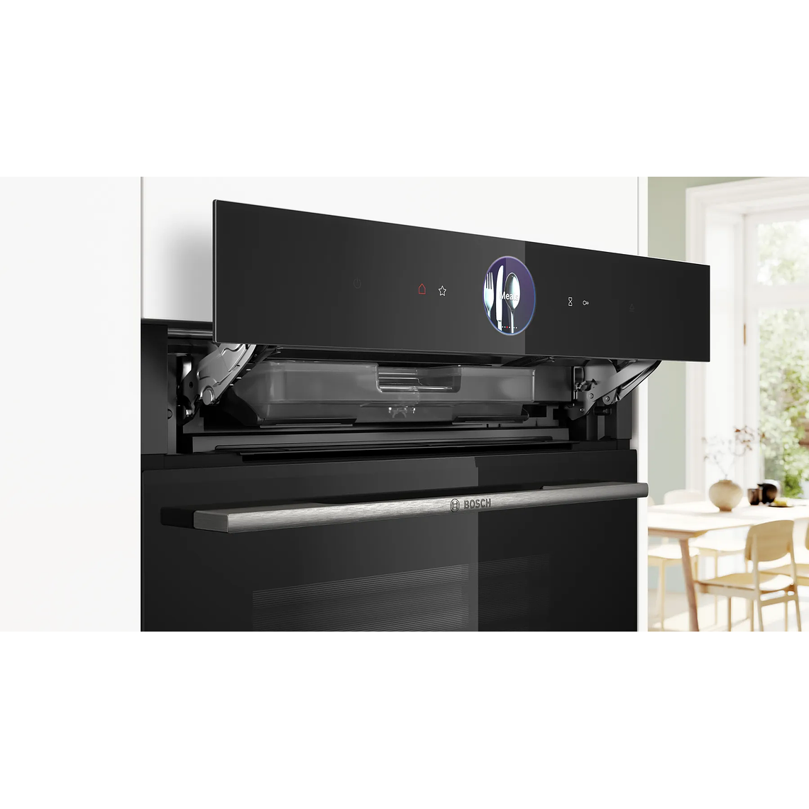 Serie 8 Horno con vapor 60 x 60 cm Negro 5