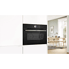 Serie 8 Horno compacto con vapor 60 x 45 cm Negro