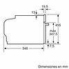 Serie 8 Horno compacto con microondas 60 x 45 cm Blanco