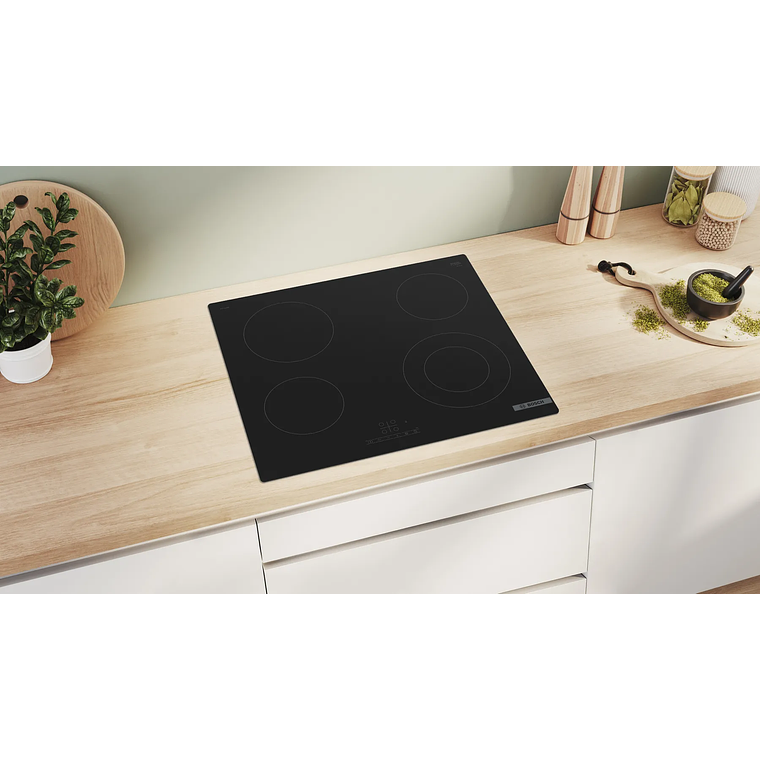 Serie 4 Placa vitrocerámica 60 cm Negro, sin perfiles 4