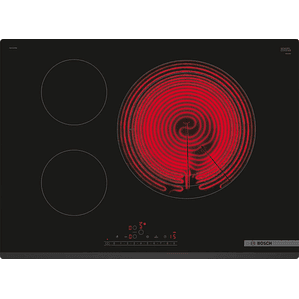 Serie 6 Placa vitrocerámica 70 cm Negro, sin perfiles