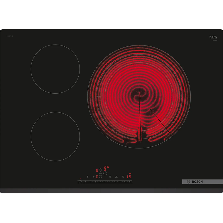 Serie 6 Placa vitrocerámica 70 cm Negro, sin perfiles 1