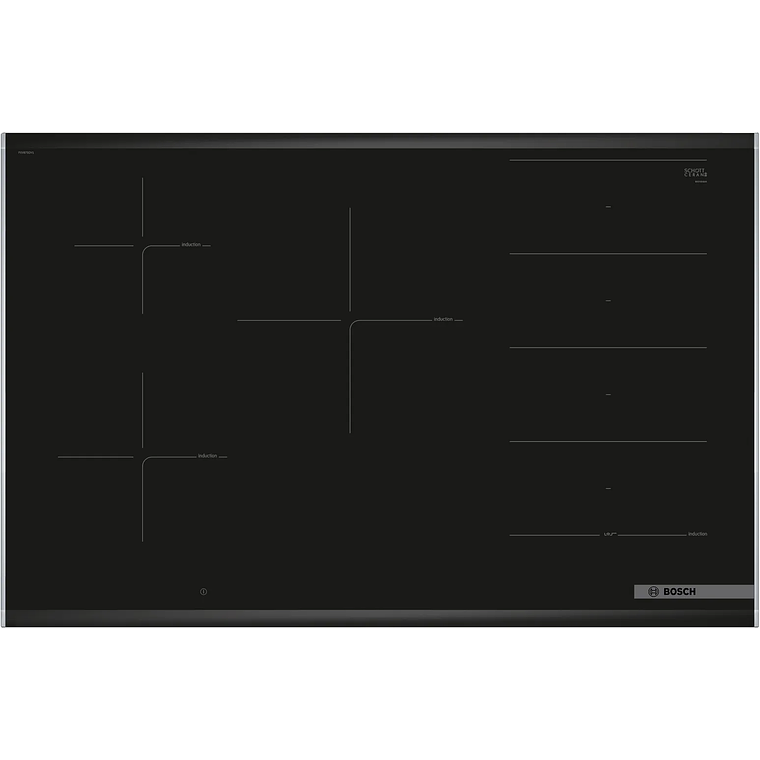 Serie 8 Placa inducción 80 cm Negro, con perfiles 2