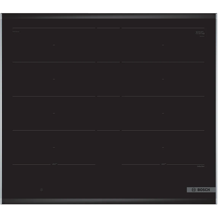 Serie 8 Placa inducción 60 cm Negro, con perfiles 2