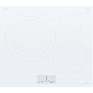 Serie 4 Placa de inducción 60 cm Blanca sin perfiles