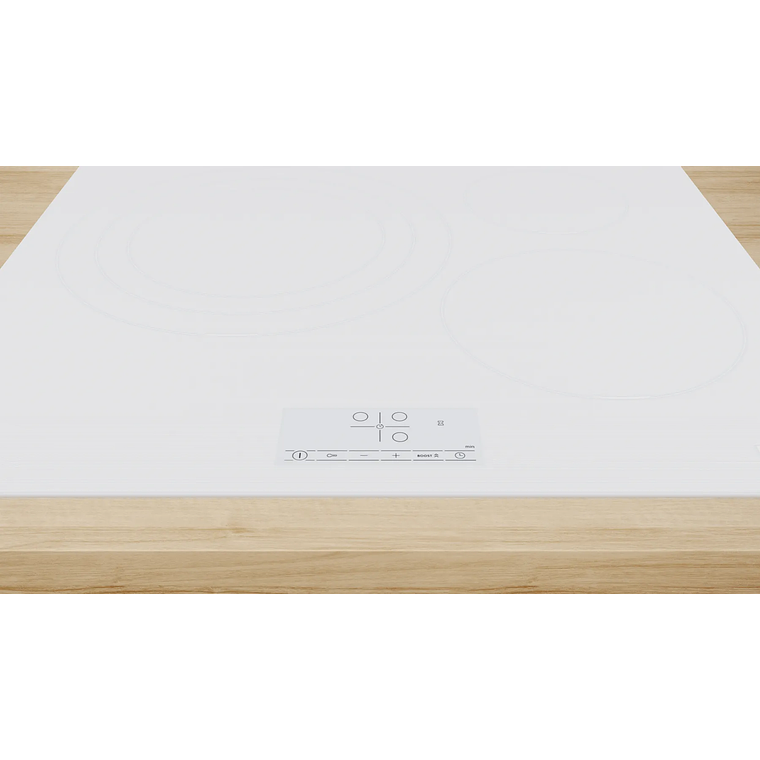 Serie 4 Placa de inducción 60 cm Blanca sin perfiles 2