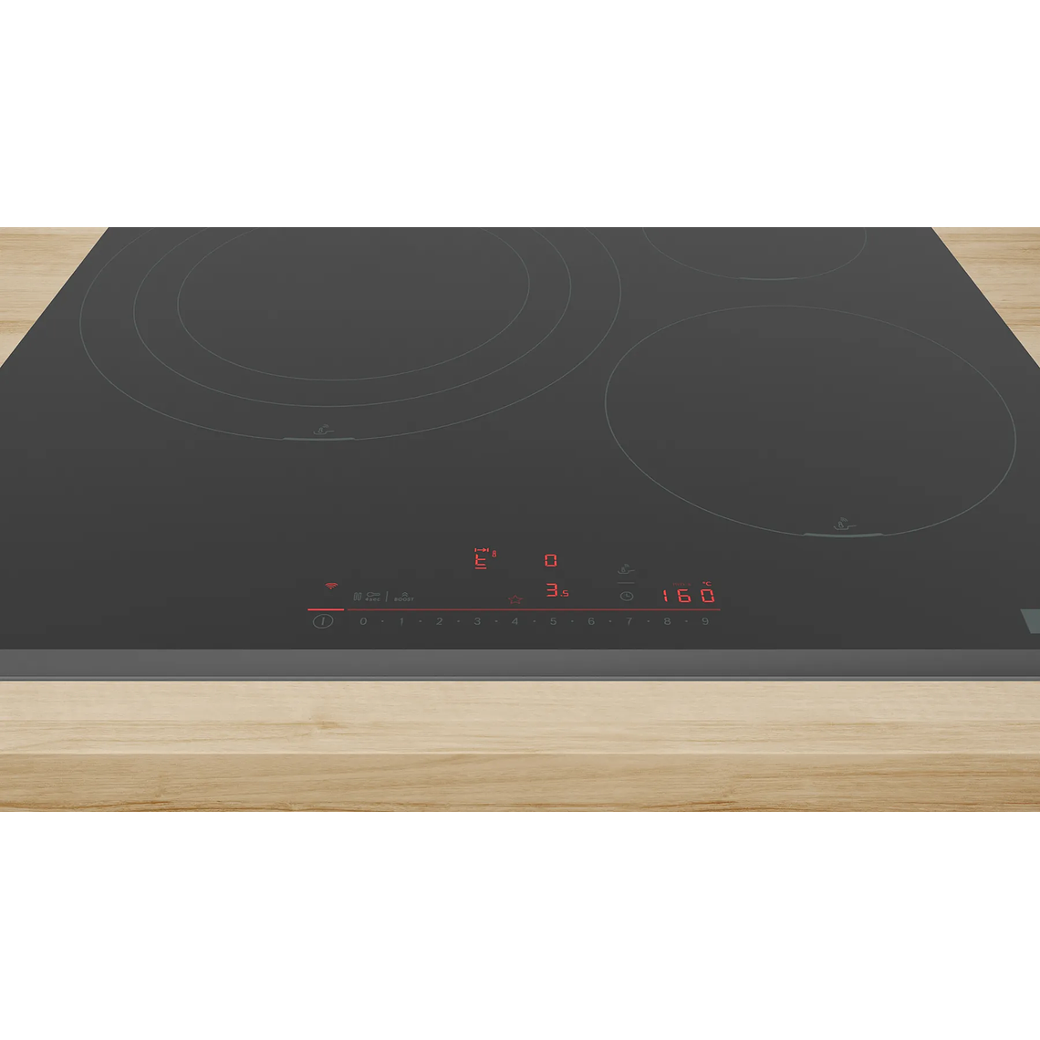 Serie 6 Placa de inducción 60 cm Negro, sin perfiles 3