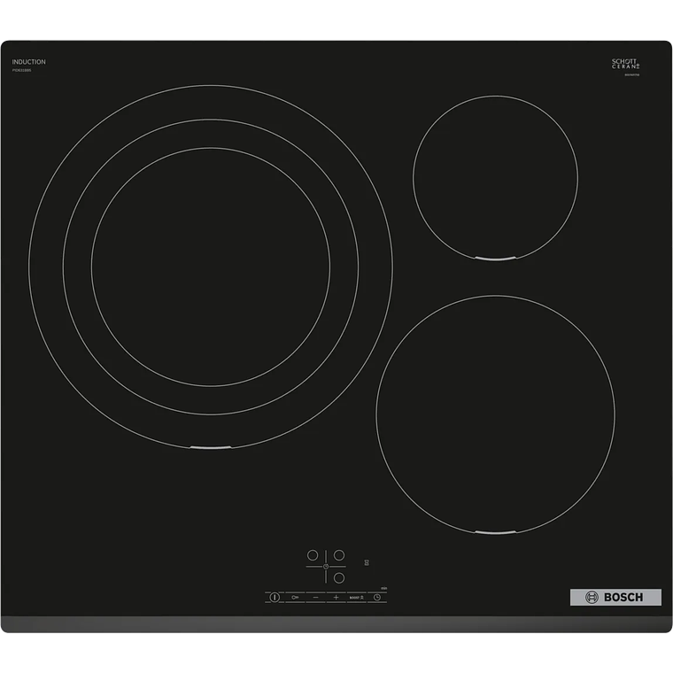 Serie 4 Placa de inducción 60 cm Negro, sin perfiles 1