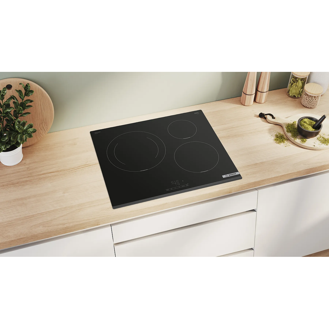 Serie 4 Placa de inducción 60 cm Negro, sin perfiles 3