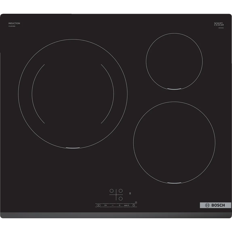 Serie 4 Placa de inducción 60 cm Negro, sin perfiles 1