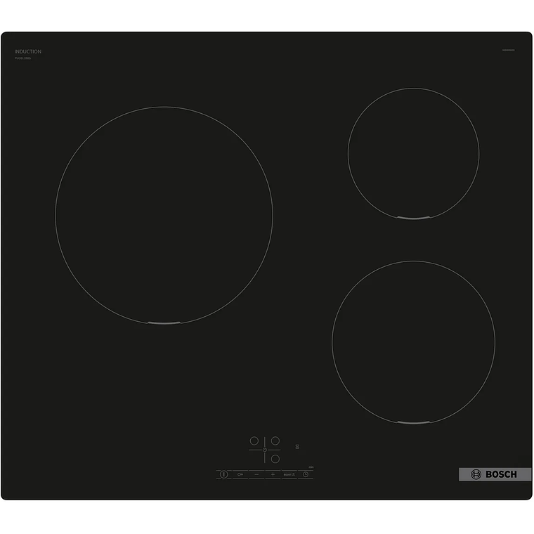 Serie 4 Placa de inducción 60 cm Negro, sin perfiles 1