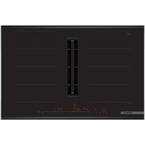 Serie 8 Placa de inducción con extractor integrado 80 cm con perfiles