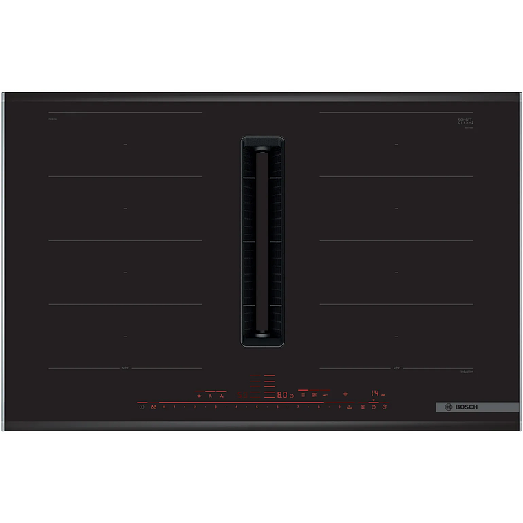 Serie 8 Placa de inducción con extractor integrado 80 cm con perfiles 1