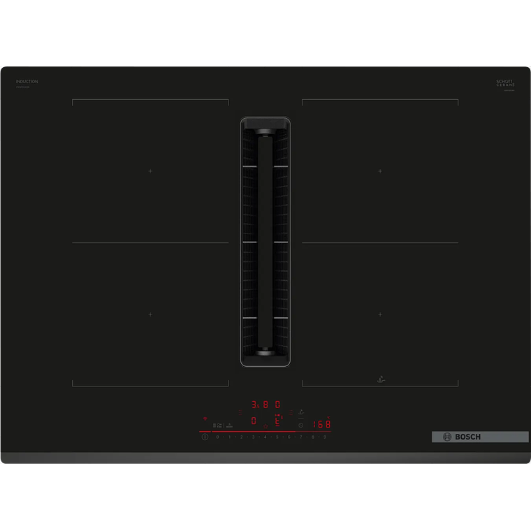 Serie 6 Placa de inducción con extractor integrado 70 cm sin perfiles 1