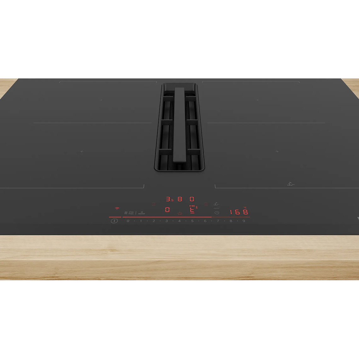 Serie 6 Placa de inducción con extractor integrado 70 cm sin perfiles 4