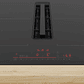 Serie 6 Placa de inducción con extractor integrado 70 cm sin perfiles - Miniatura 4