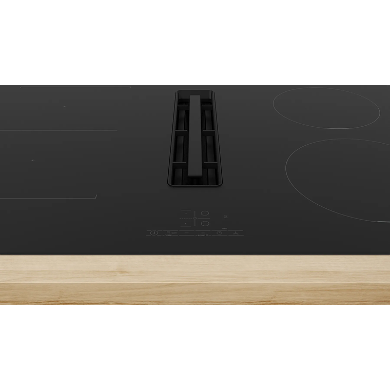 Serie 4 Placa de inducción con extractor integrado 80 cm sin perfiles 3