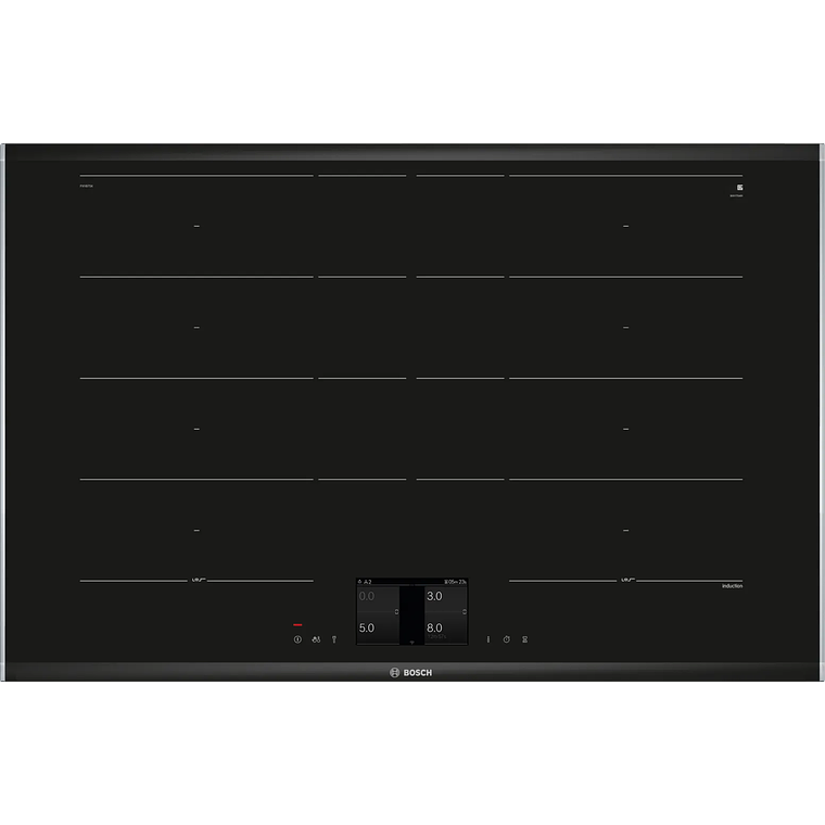 Serie 8 Placa inducción 80 cm Negro, con perfiles 1