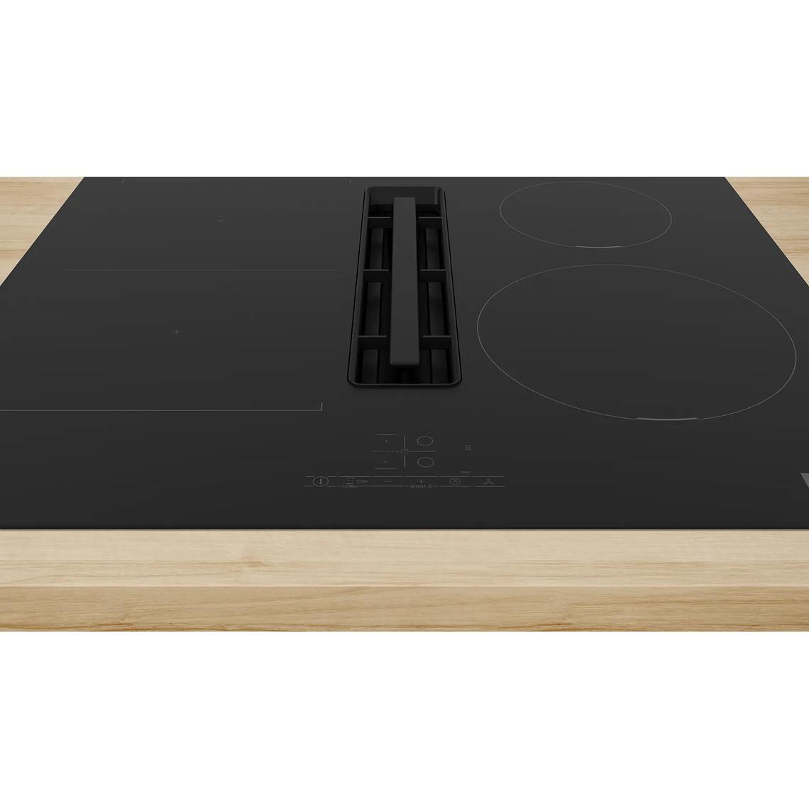 Serie 4 Placa de inducción con extractor integrado 60 cm sin perfiles 3