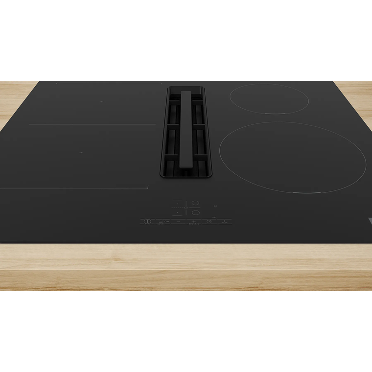 Serie 4 Placa de inducción con extractor integrado 60 cm sin perfiles 3
