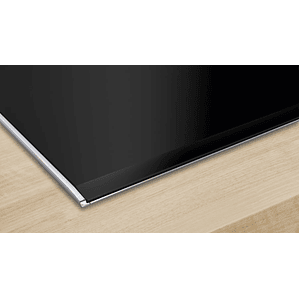 Serie 6 Placa dominó, inducción 30 cm Negro, con perfiles