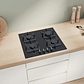 Serie 6 Placa de gas 60 cm Vidrio templado, Negro Gas Natural - Miniatura 5