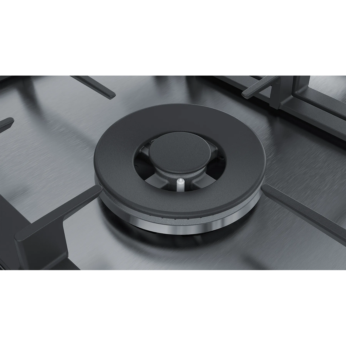 Serie 6 Placa de gas 60 cm Acero Gas Natural 5