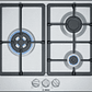 Serie 4 Placa de gas 60 cm Acero Gas Licuado - Miniatura 1