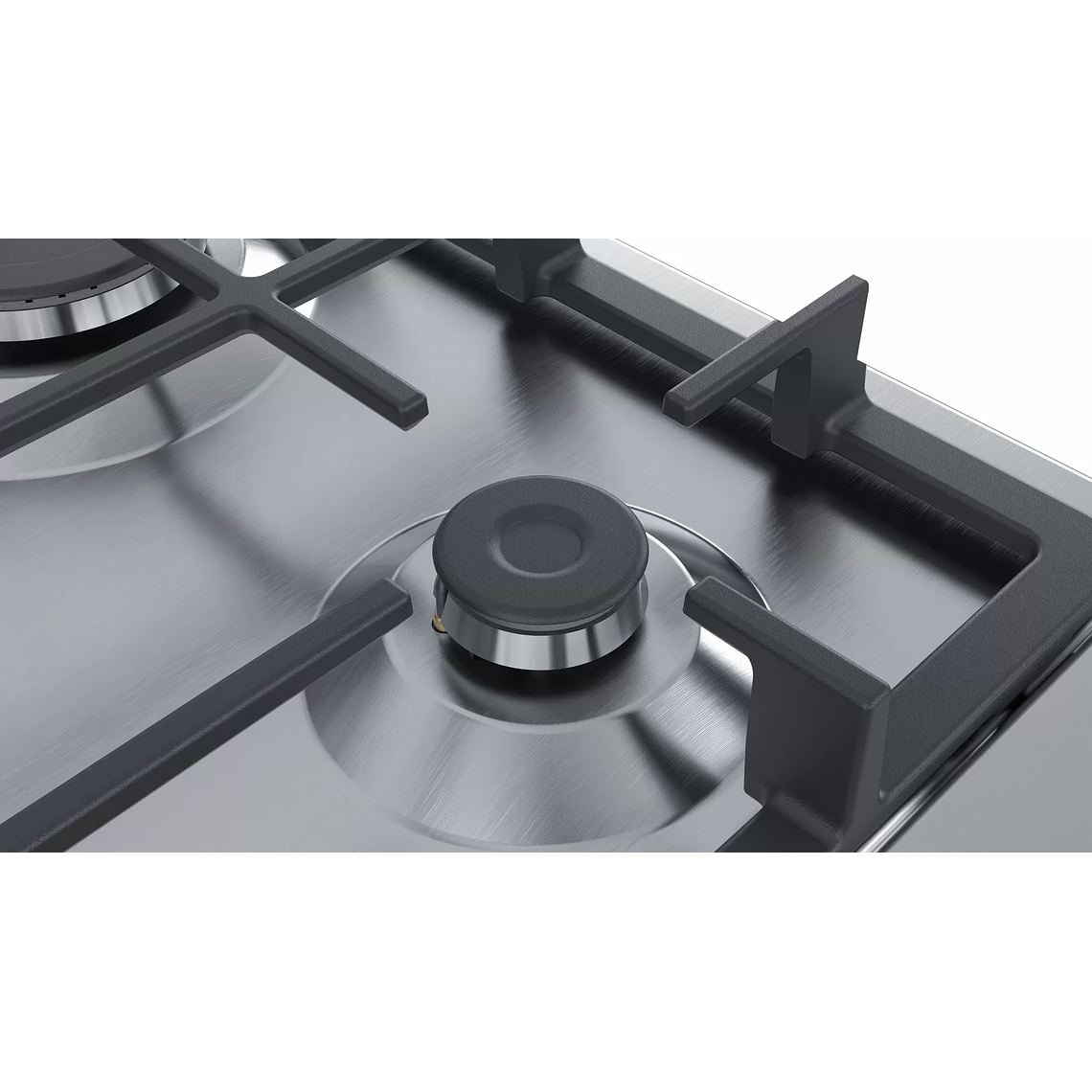 Serie 4 Placa de gas 60 cm Acero Gas Licuado 3