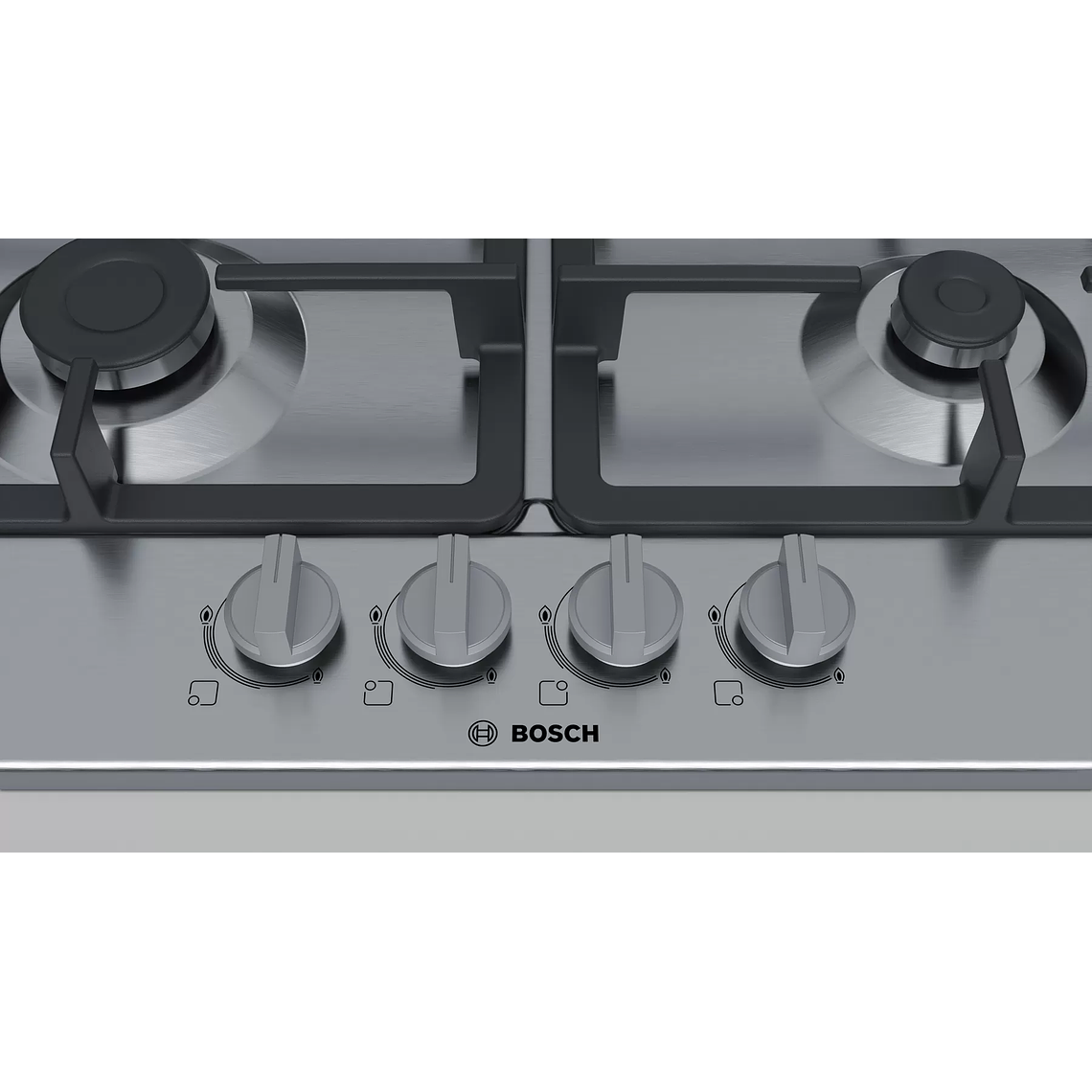 Serie 4 Placa de gas 60 cm Acero Gas Natural 3