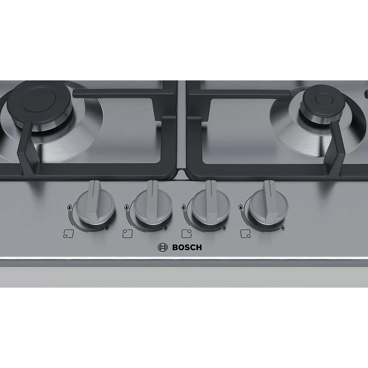 Serie 4 Placa de gas 60 cm Acero Gas Natural 3