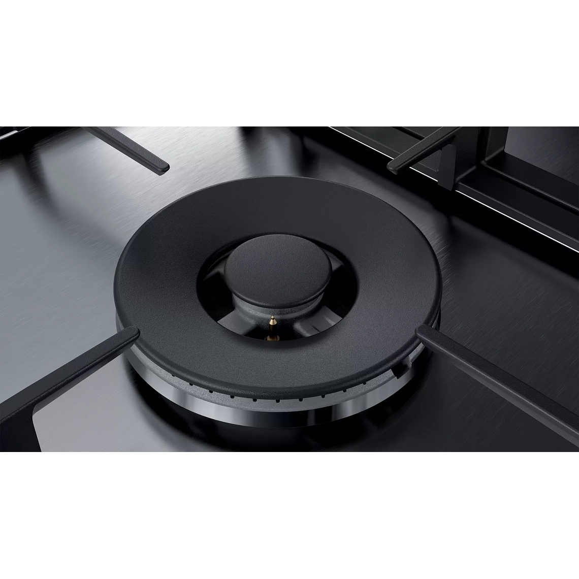 Serie 6 Placa de gas 75 cm Acero Gas Licuado 5