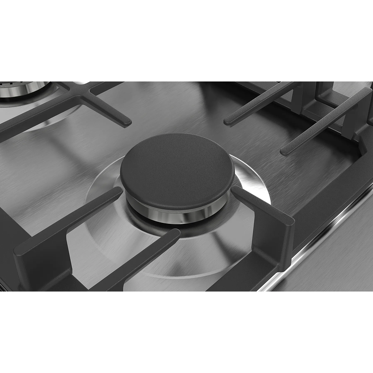 Serie 6 Placa de gas 75 cm Acero Gas Natural 4