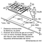 Serie 6  Placa de Gas Acero inoxidable 5Q Gas Natural - Miniatura 7