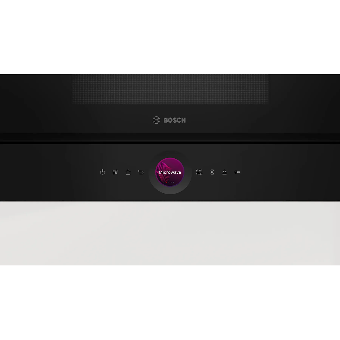 Serie 8 Microondas 60 cm integrable Negro 2