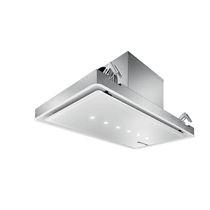 Serie 8 Extractor de techo 90 cm Cristal blanco
