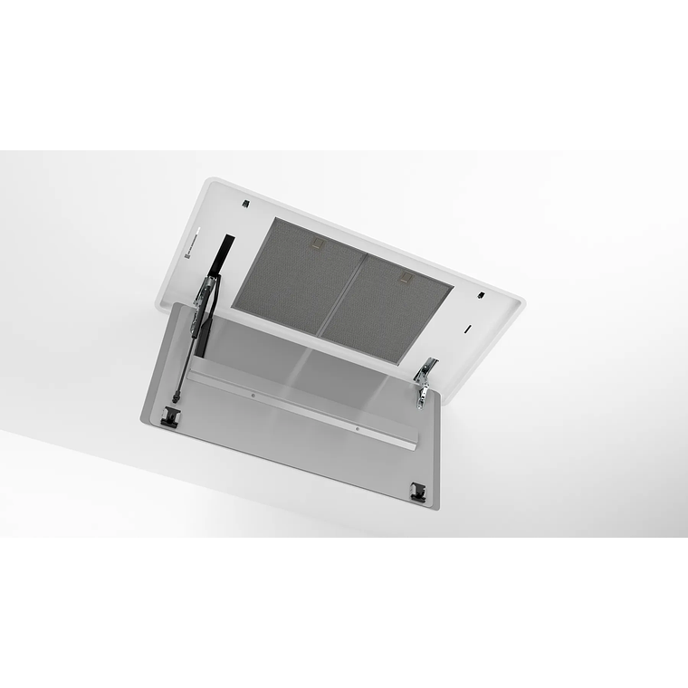 Serie 8 Extractor de techo 90 cm Cristal blanco 6