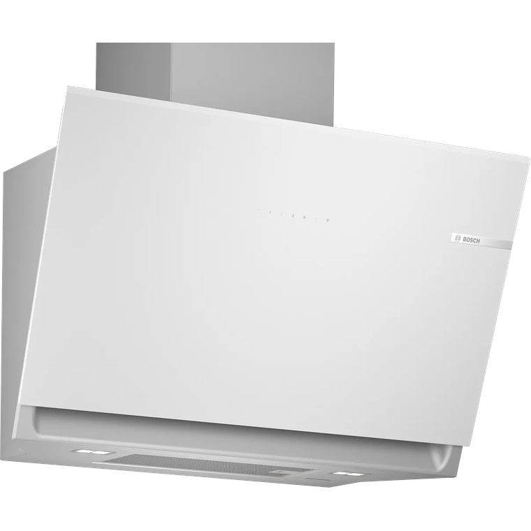 Serie 6 Campana decorativa de pared 80 cm Cristal blanco 1