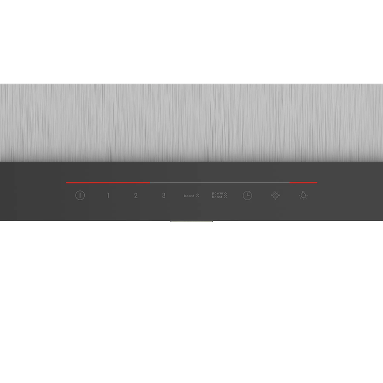 Serie 6 Campana decorativa de pared 90 cm Acero inoxidable 2