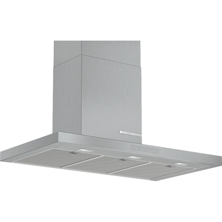 Serie 6 Campana decorativa de pared 90 cm Acero inoxidable 1