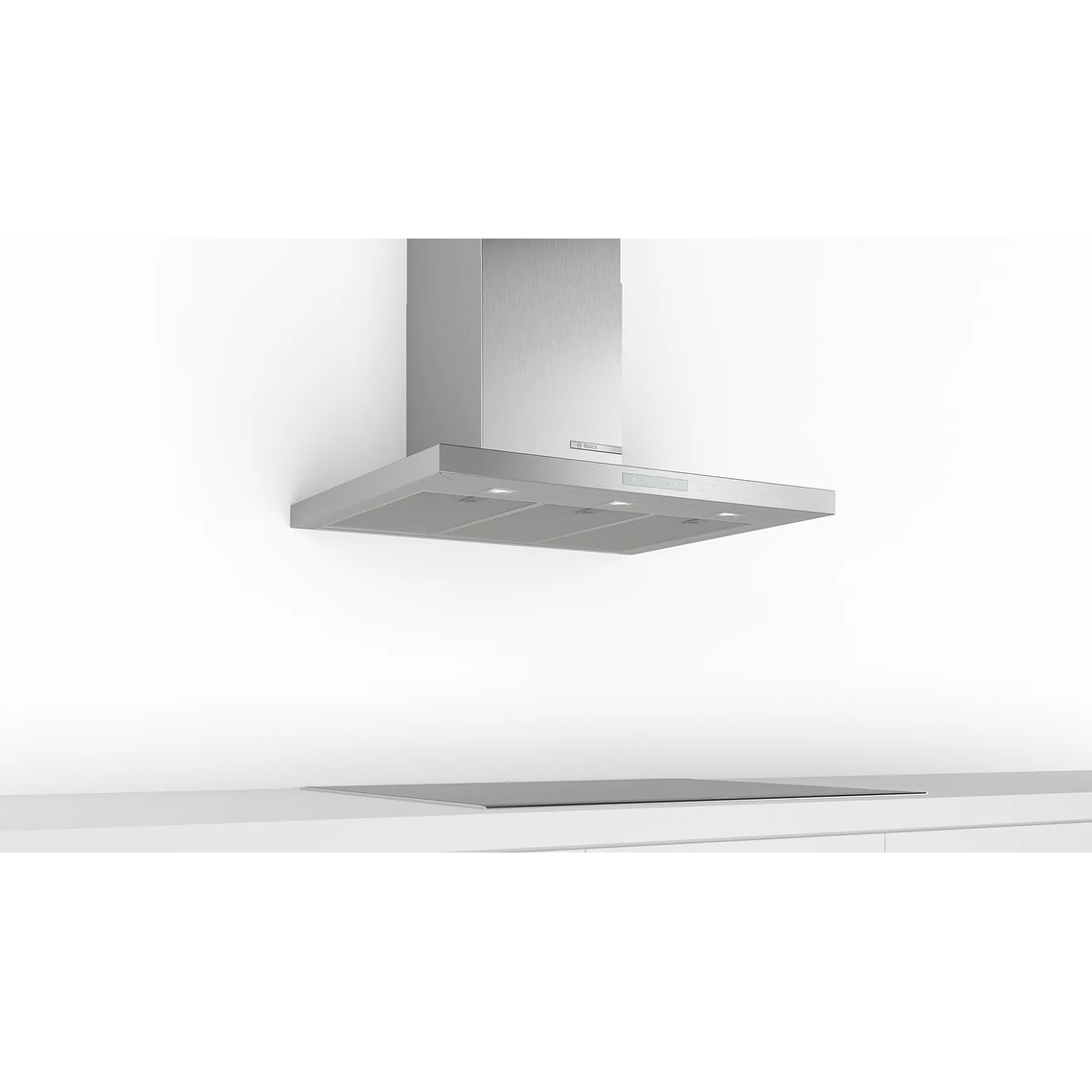 Serie 6 Campana decorativa de pared 90 cm Acero inoxidable 4