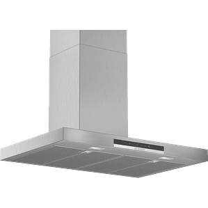 Serie 4 Campana decorativa de pared 75 cm Acero inoxidable